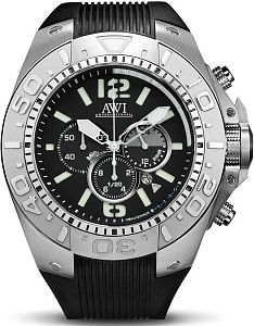 Мужские часы AWI Diver AW844CH Black Наручные часы