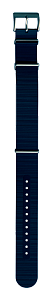 Ремешок Bonetto Cinturini НАТО каучуковый синий 20 мм 328320 Ремешки и браслеты для часов
