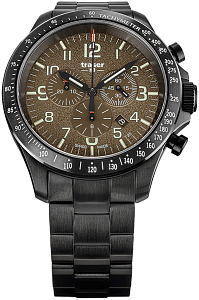 Мужские часы Traser P67 Officer Pro Chrono Khaki 109460 Наручные часы