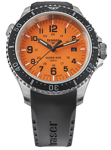 Мужские часы Traser P67 Diver Orange 109380 Наручные часы