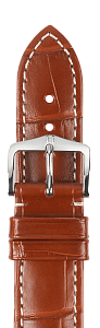 Ремешок Hirsch Connoisseur оранжевый 16 мм M 02007179-2-16 Ремешки и браслеты для часов