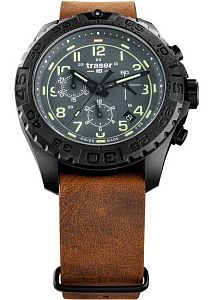 Мужские часы Traser P96 OdP Evolution Chrono Grey 109045 Наручные часы