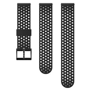 SUUNTO 20MM ATHLETIC 1 SILICONE STRAP Black Black, размер S и M Ремешки и браслеты для часов
