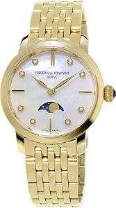 Женские часы Frederique Constant Slim Line FC-206MPWD1S5B Наручные часы