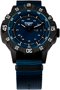 Мужские часы Traser P99 Q Tactical Blue текстиль 110724 Наручные часы