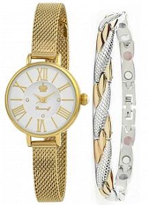 Romanoff Комплект "Жидкое золото" Наручные часы