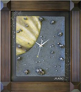 Mado «Вакусэй Тикю» (Планета Земля) Т067 BR (MD-390) Настенные часы
