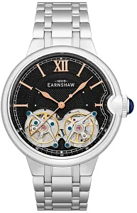 Мужские часы Earnshaw Black ES-8266-33 Наручные часы