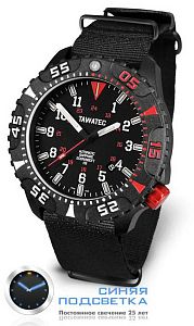 Мужские часы TAWATEC E.O Diver MK II Automatic (200м) (механика) TWT.47.B1.A1B Наручные часы