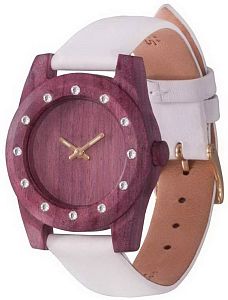 Женские часы AA Wooden Watches W3 Purple Наручные часы Женские часы AA Wooden Watches W3 Purple Наручные часы