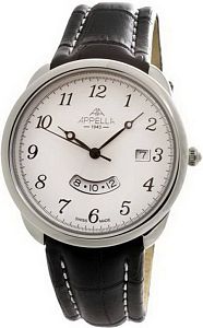 Мужские часы Appella Leather Line Round 4365-3011 Наручные часы