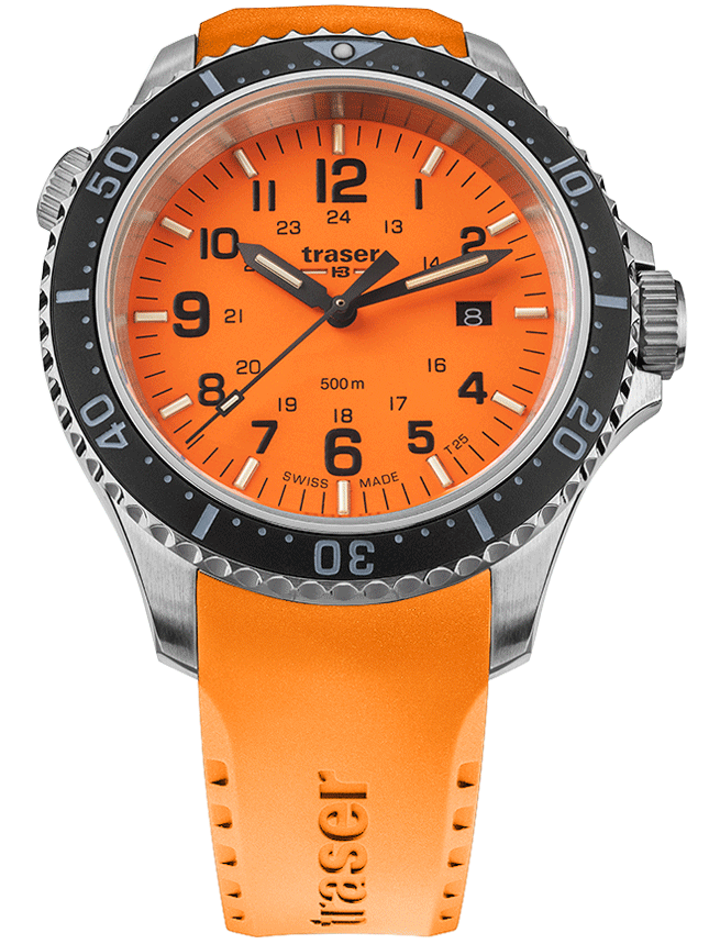 Фото часов Мужские часы Traser P67 Diver Orange 109382